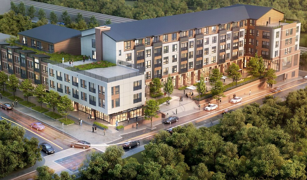 Rendered image of Meridia Village Commons I, South Orange, New Jersey