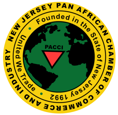 Logo of NJPACCI with text describing that ACS is assisting for its real estate consulting for commercial and residential projects.